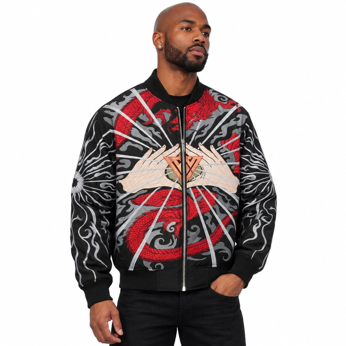 Valabasas Po Full Zip Jacket (Black) VLBS-VJK1-1095
