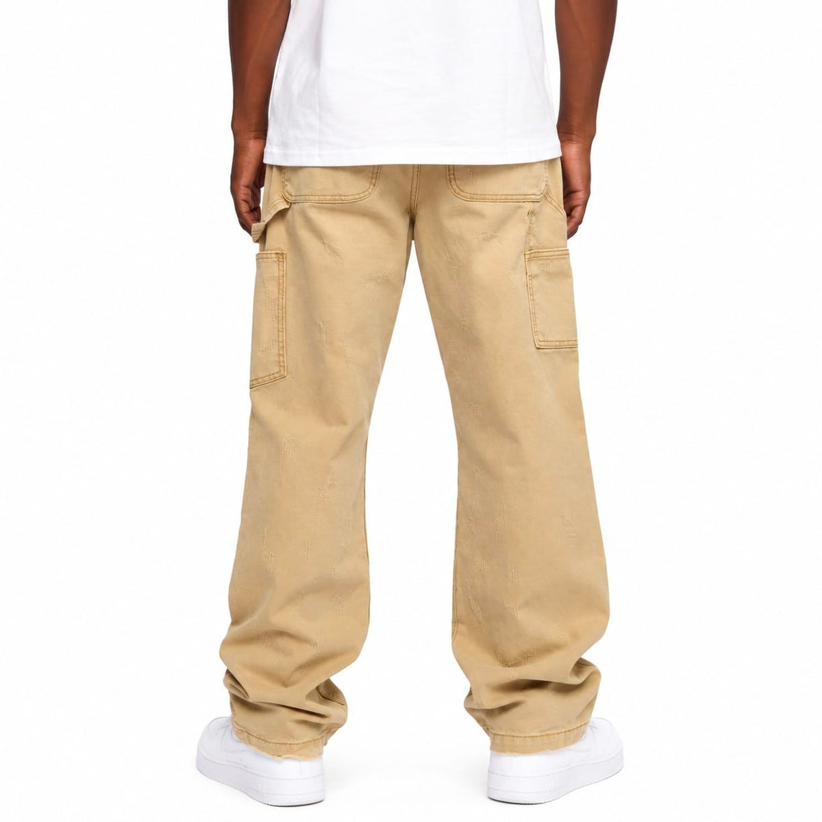 Valabasas Hound Straight Jeans (Wheat Washed) VLBS-VJ6-1008