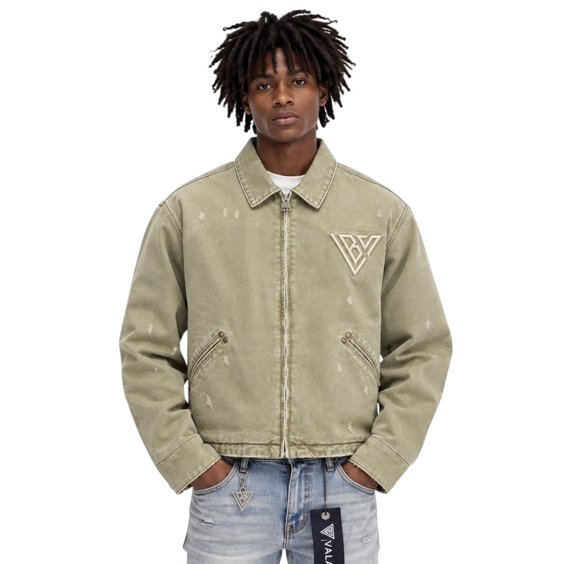 Valabasas Elaris Jacket (Light Olive) VLBS-VJK1-1086