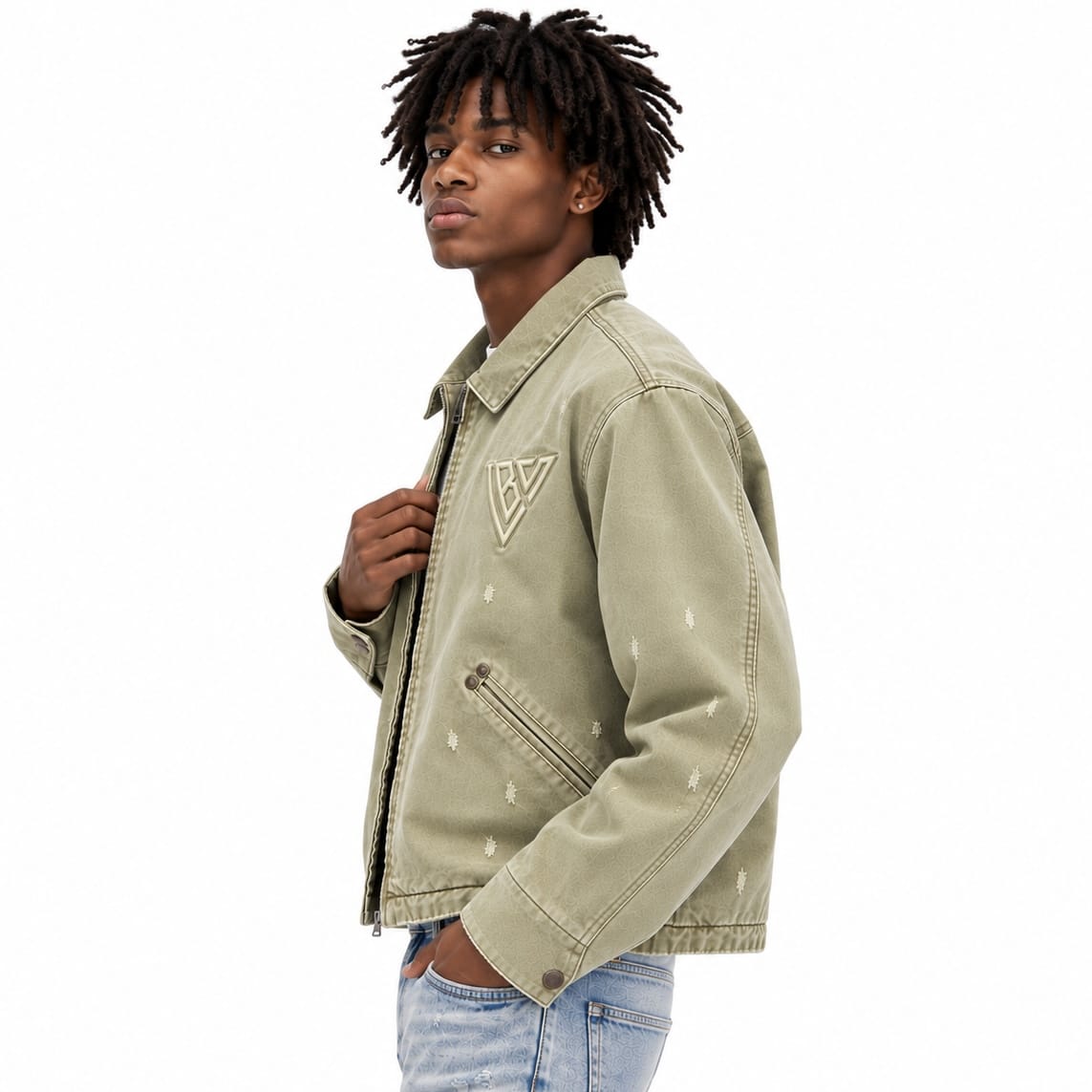 Valabasas Elaris Jacket (Light Olive) VLBS-VJK1-1086