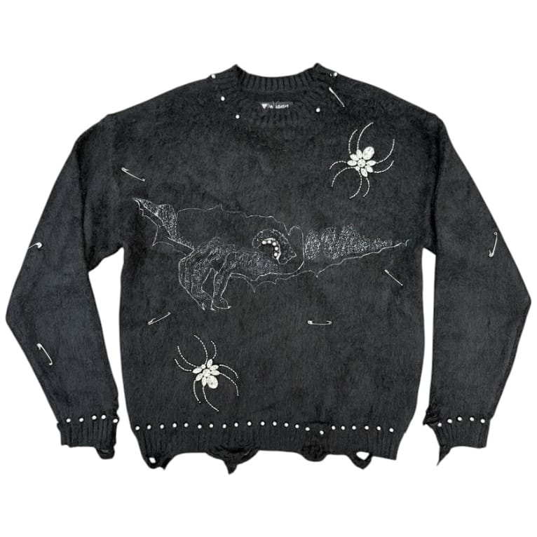 Valabasas Creepin Crewneck Sweatshirt (Black) VLBS-VCR1-1007