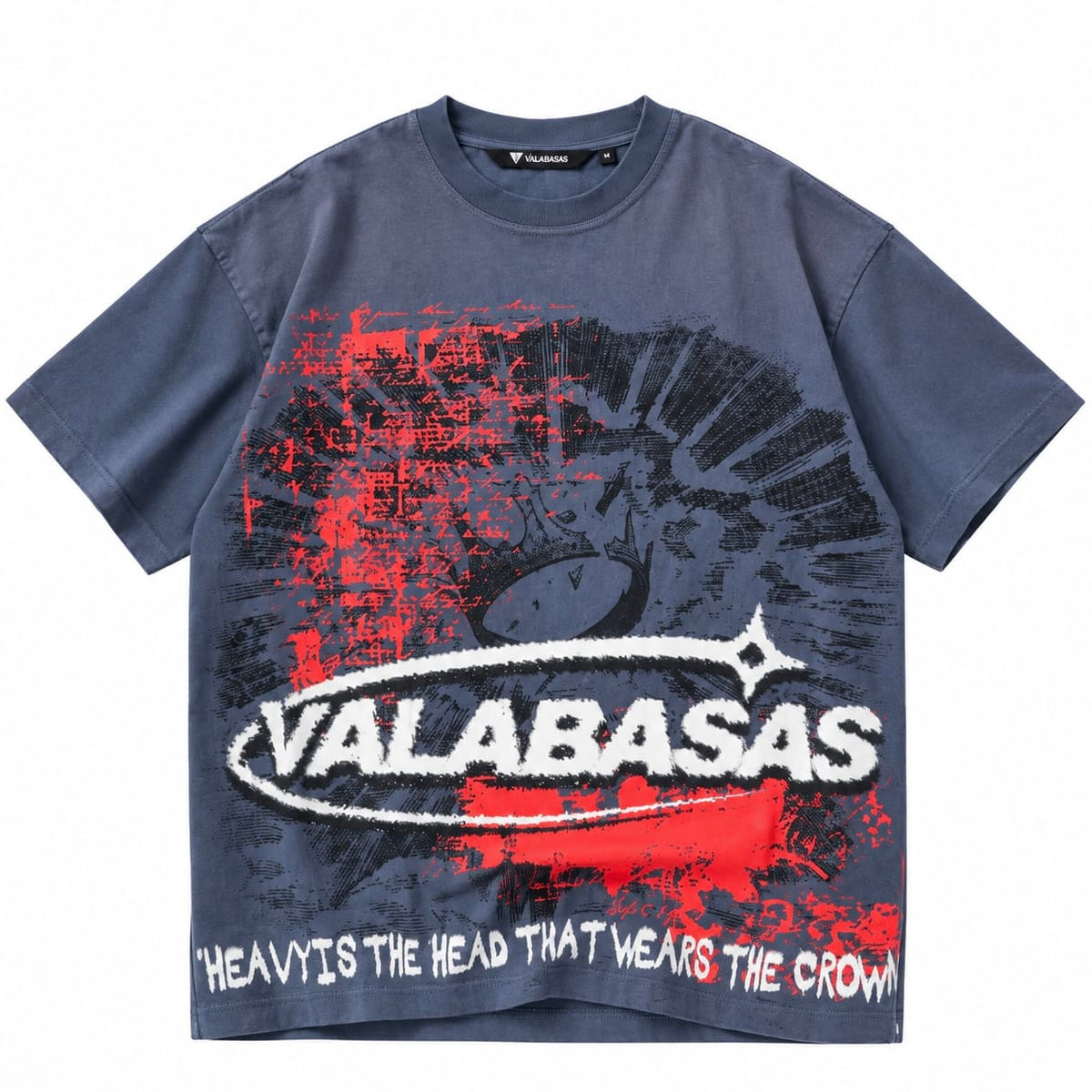 Valabasas The Crown Tee (Vintage Blue) VLBS-VCR1-1018