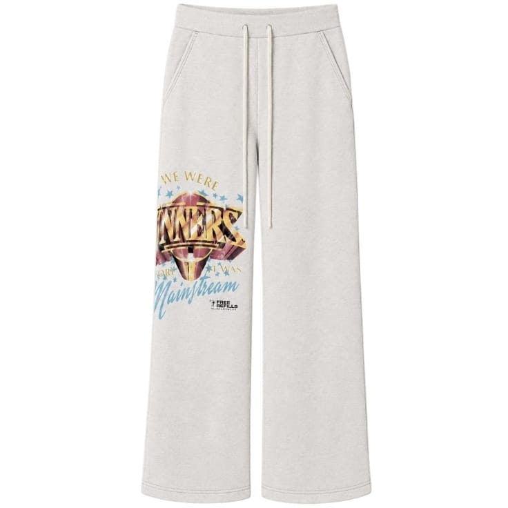 Free Refills Sinners Crewneck & Flare Sweatpants Set (Heather)