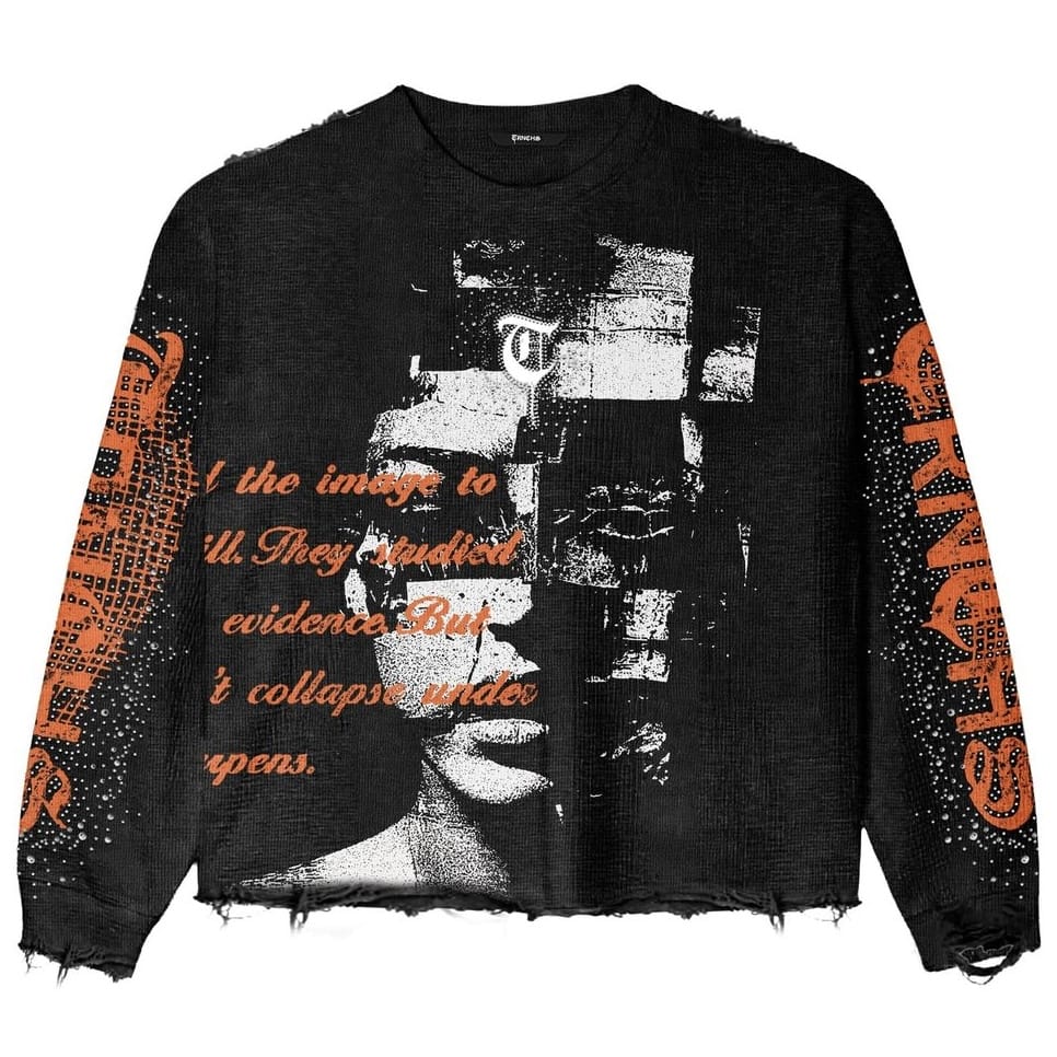 Trnchs Sharpened Identity Crewneck (Black) TC-C26-6014