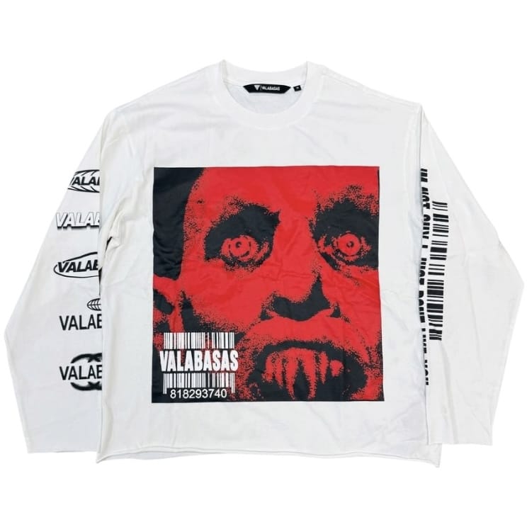 Valabasas Shy Long Sleeve Tee (White) VLBS-VCR1-1012