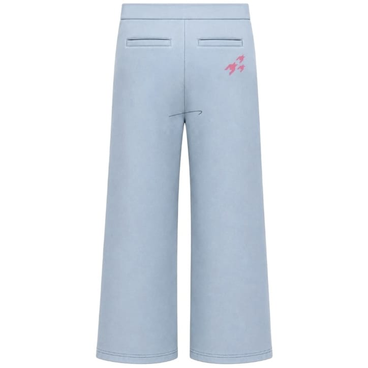 Free Refills Pret A Porter Hoodie & Flare Sweatpants Set (Light Blue)