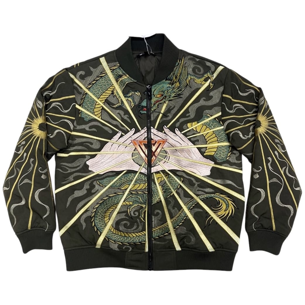 Valabasas Po Full Zip Jacket (Olive) VLBS-VJK1-1095