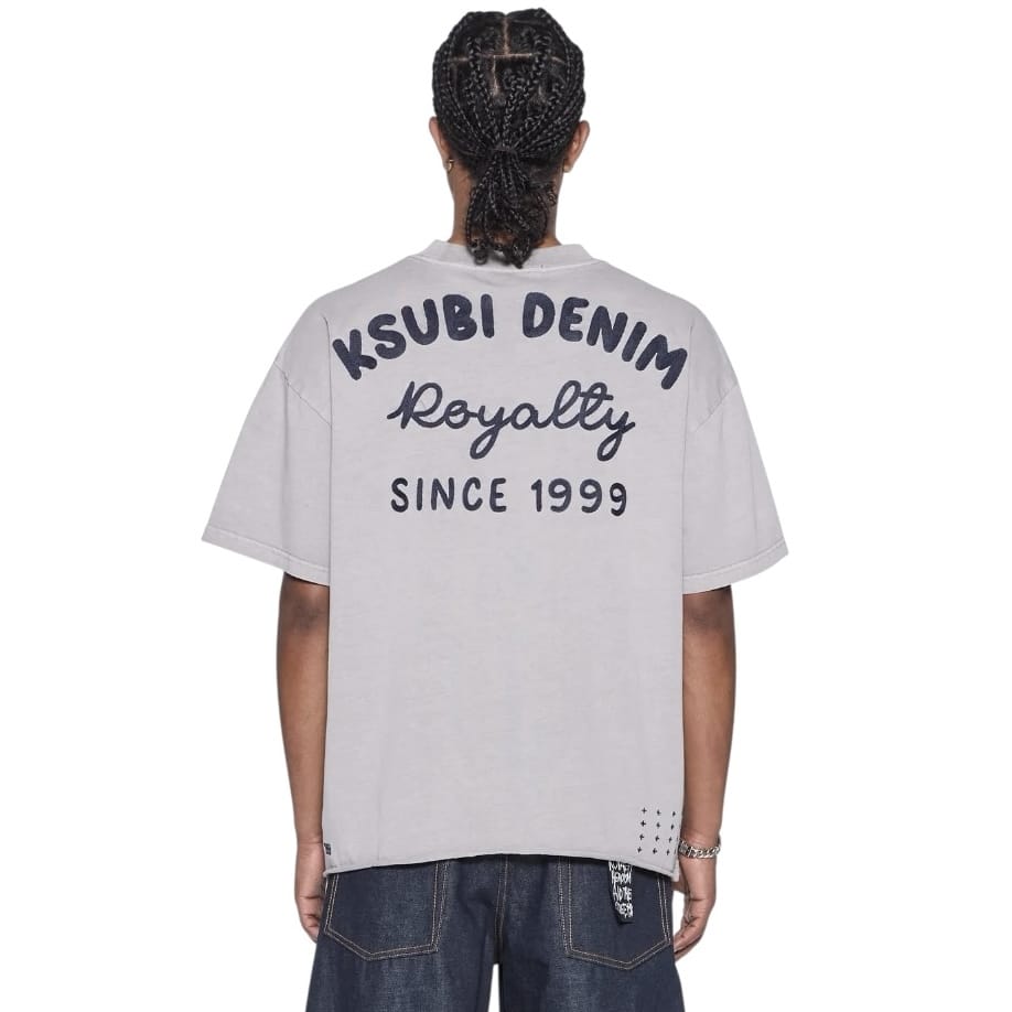 Ksubi Mechanic Ekcess SS Krete Tee (Grey) MFA26TE037