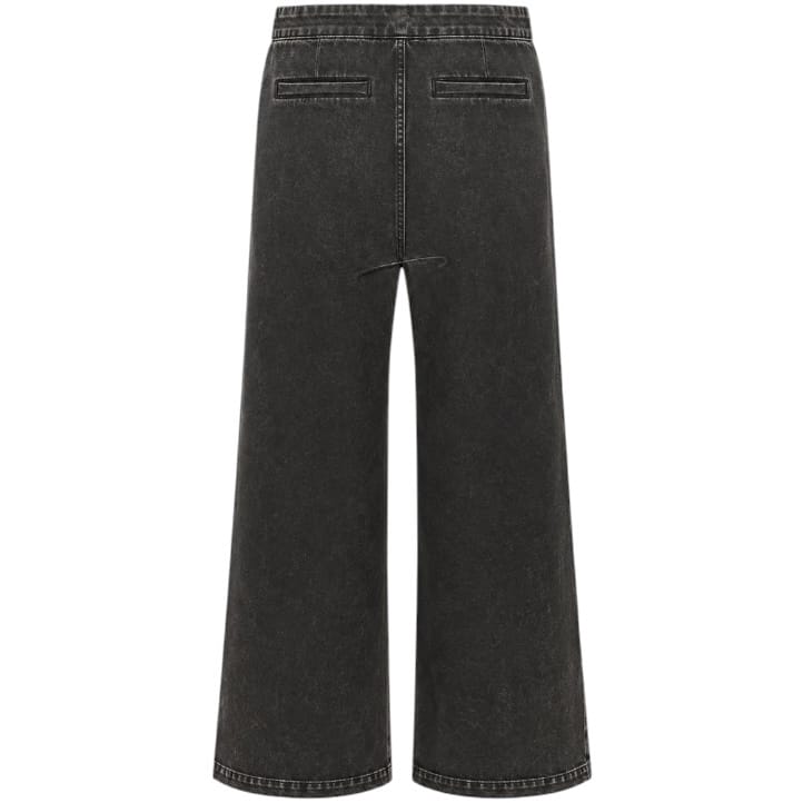 Free Refills Sunday Service Zip Up Hoodie & Flare Sweatpants Set (Black)