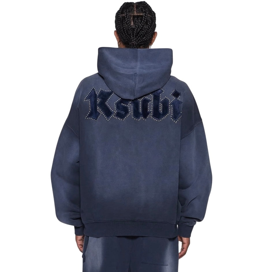 Ksubi Kaliba Ekcess Deep Dive Hoodie (Navy) MFA26FL001
