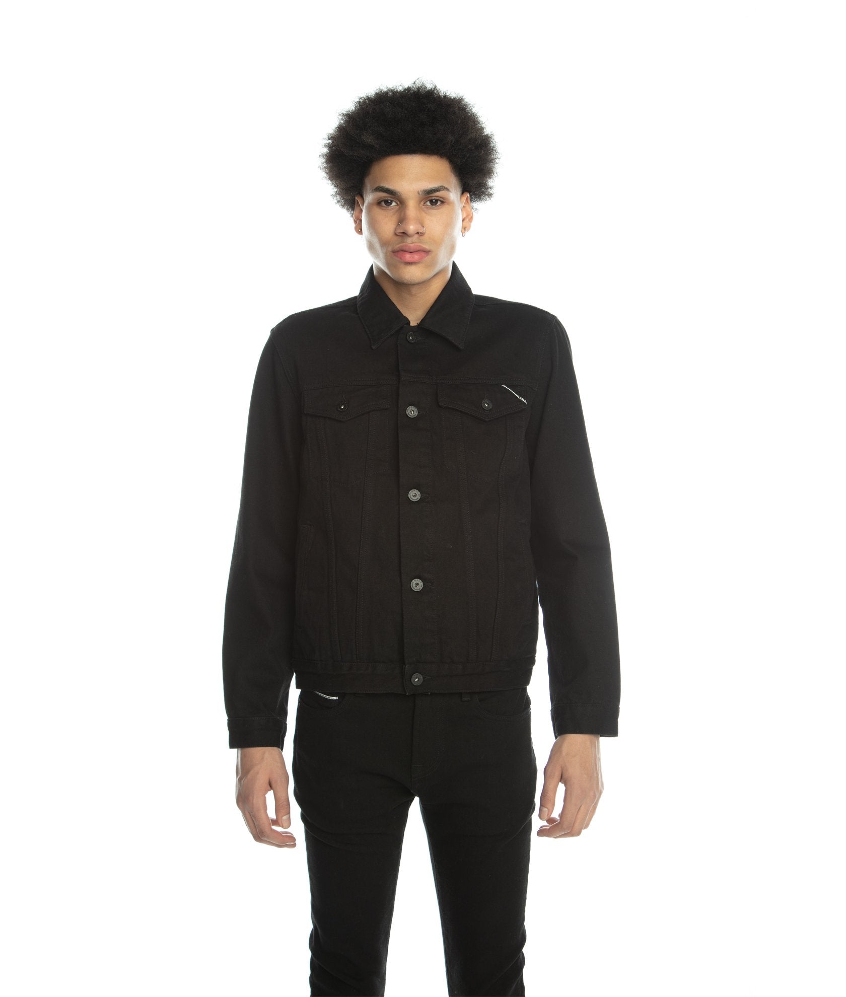 Cult Of Individuality Core Type II Denim Jacket (Black) 620B-TT09B