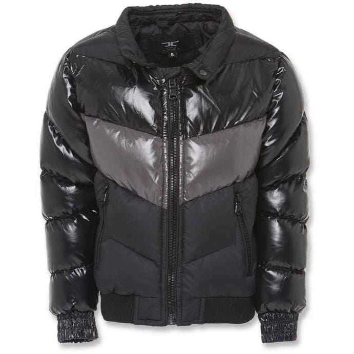 Kids Jordan Craig Sugar Hill Puffer Jacket (Triple Black) 91587K