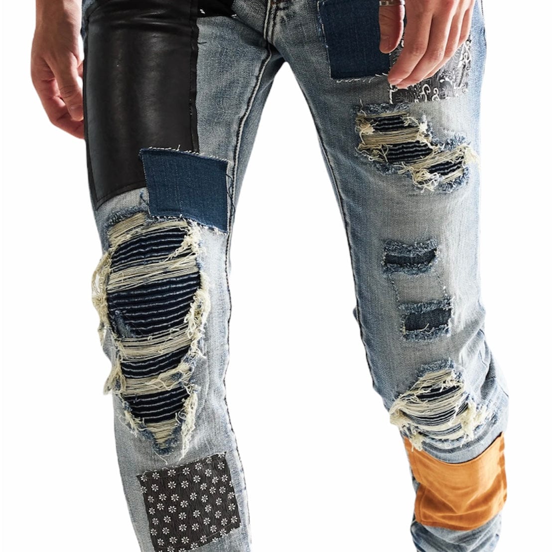 Embellish Scavenger Rip & Repair Jean