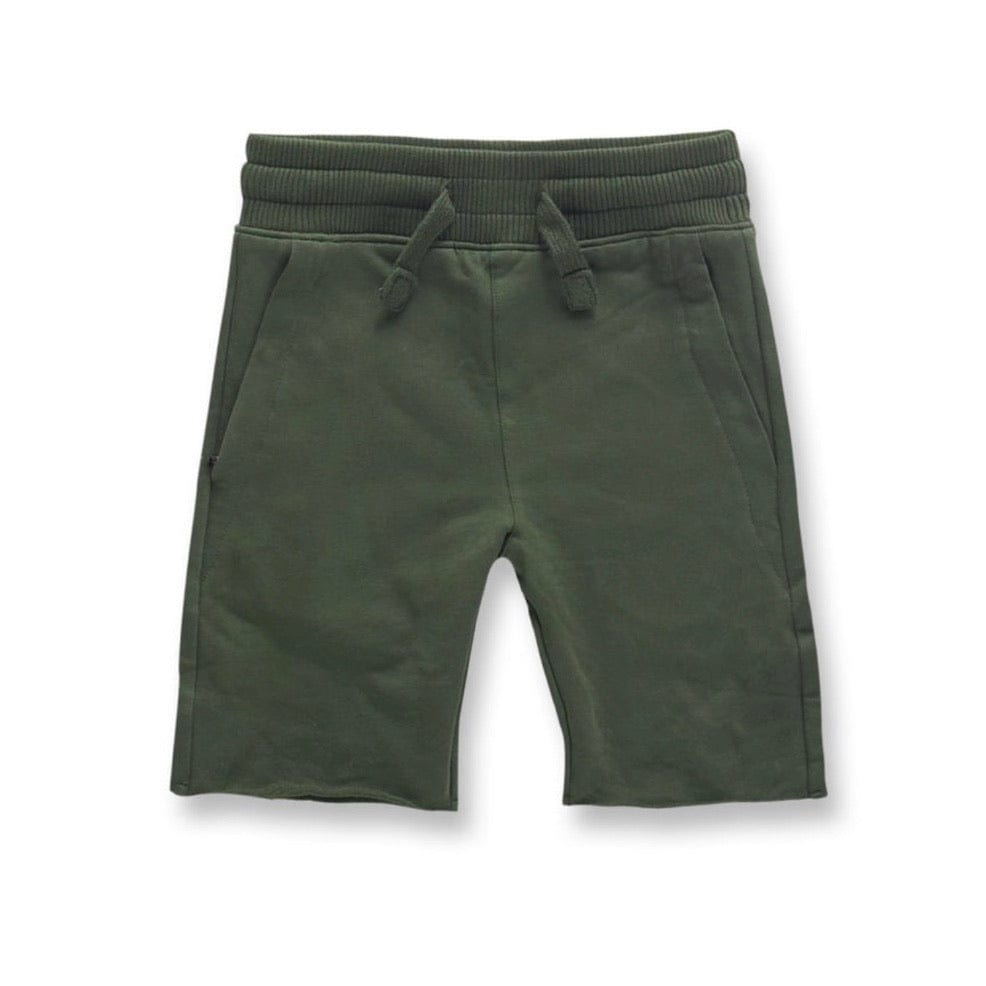Kids Jordan Craig Palma French Terry Short (Army Green)