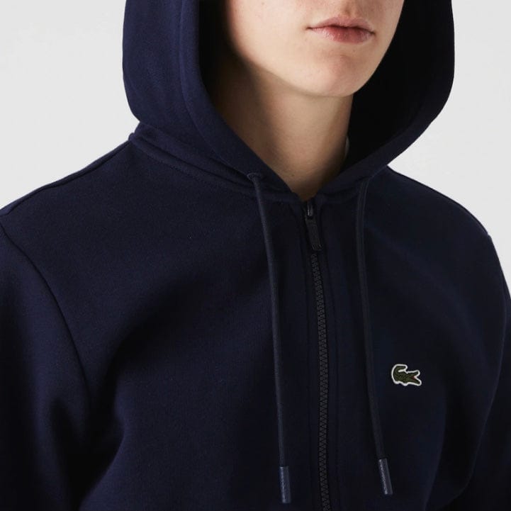 Lacoste Kangaroo Pocket Color-Blocked Hoodie (Navy) SH9626-51