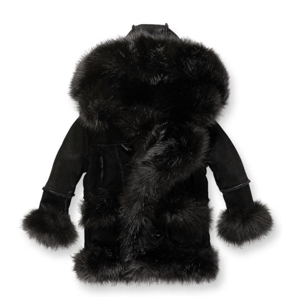 Kids Jordan Craig Shearling Coat (Black) 91393K