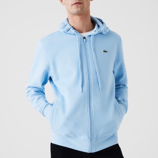 Lacoste Full Zip Hoodie (Blue) SH1557