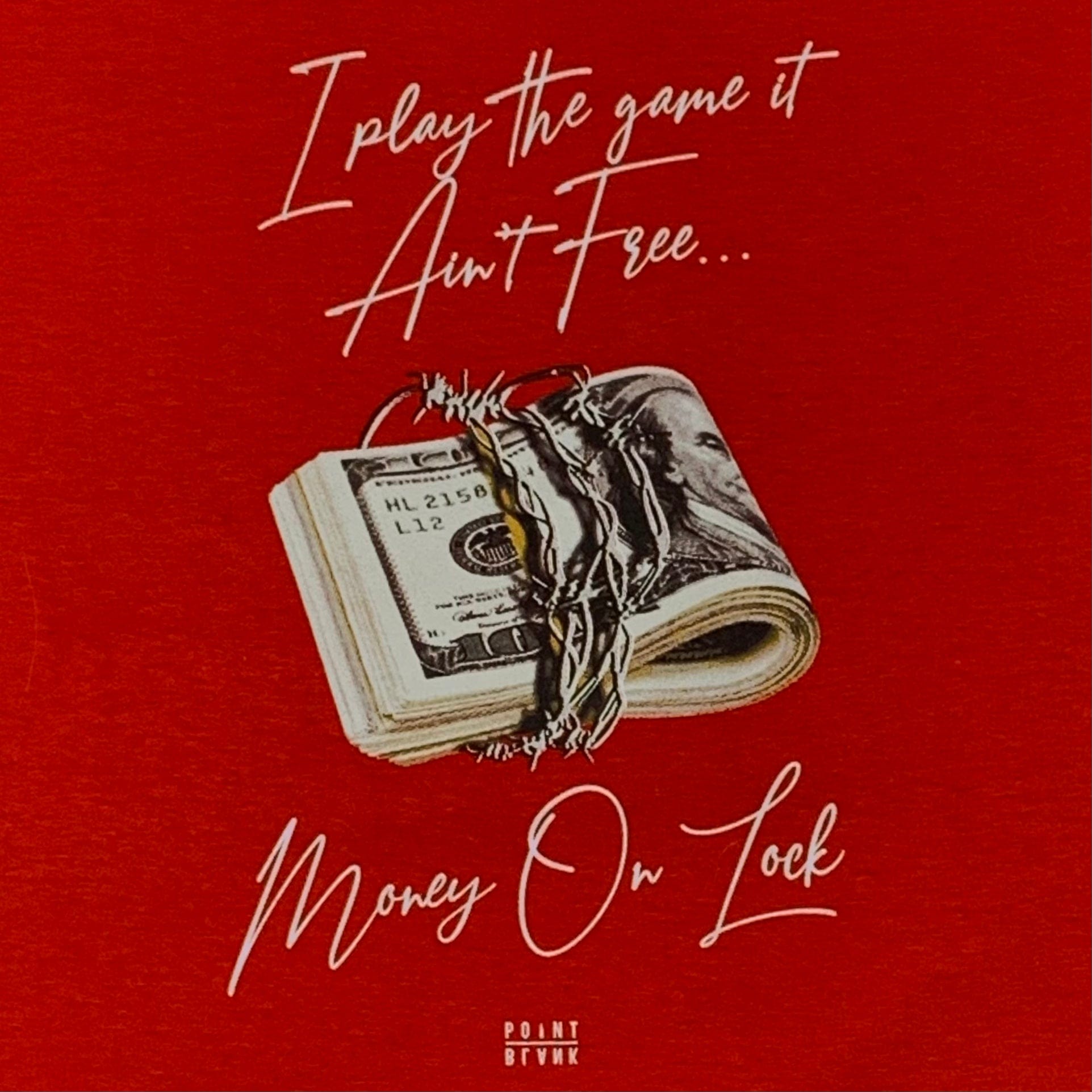 Point Bank Money On Lock T-Shirt (Red) PB100902