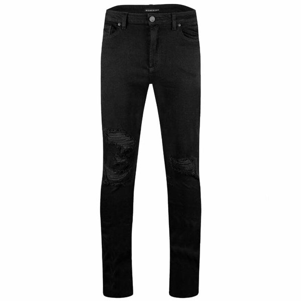 Monfrere Distressed Skinny Jeans (Slash Soiree) 1026D71001