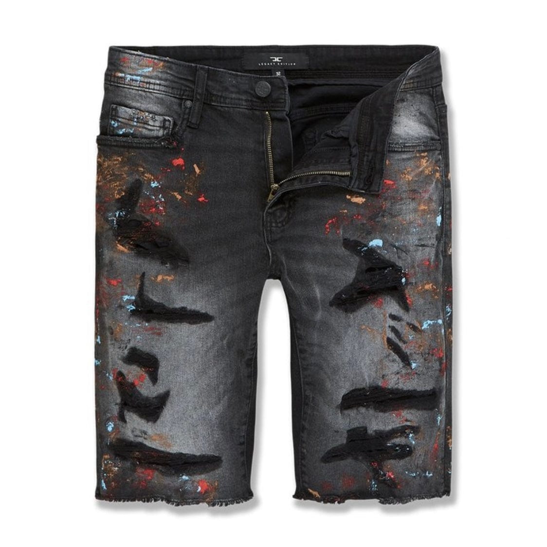 Jordan Craig Vengeance Denim Shorts (Industrial Black) J3176S
