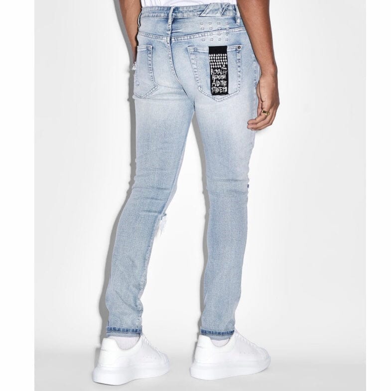 Ksubi Chitch Punk Blue Thrashed Jean (Blue Wash) 5000004100
