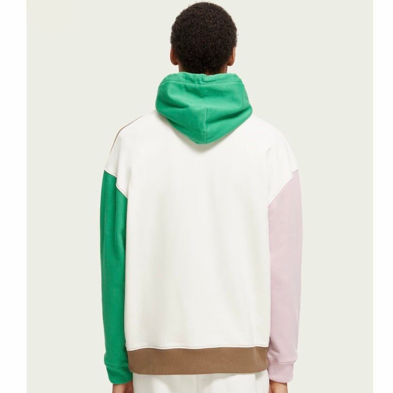 Scotch & Soda Unisex Colour-Block Hoodie (Combo A) 174322