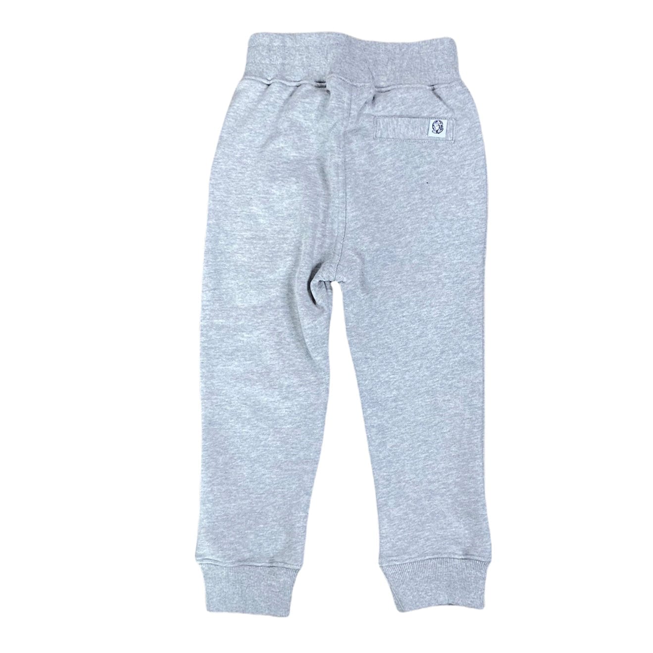 Kids Billionaire Boys Club BB Straight Font Jogger (Heather Grey) 813-8103
