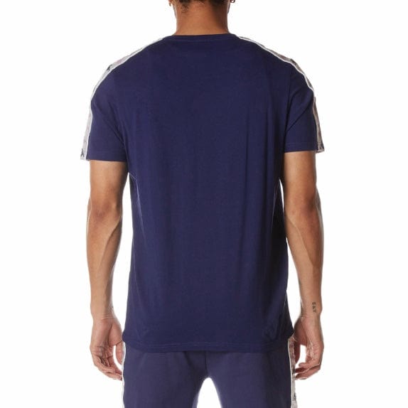 Kappa 222 Banda Deto 2 T Shirt (Navy) 34198GW