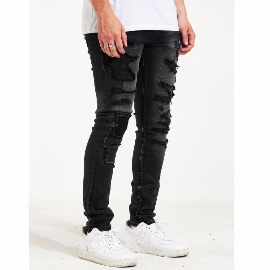 Crysp Dirk Denim Jeans (Black Ash) CRYSP222-27