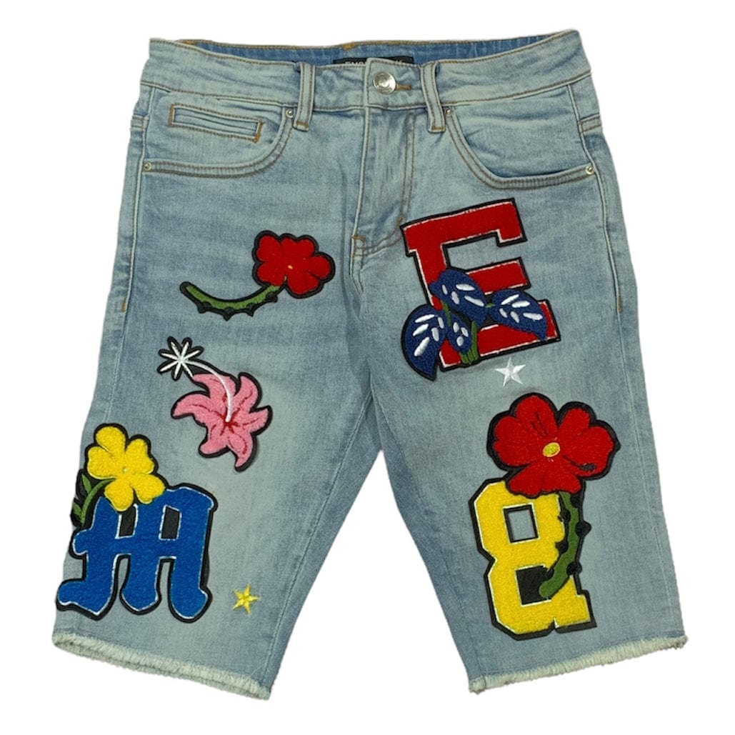 Embellish Nille Shorts (Light Blue) EMBSP222-138