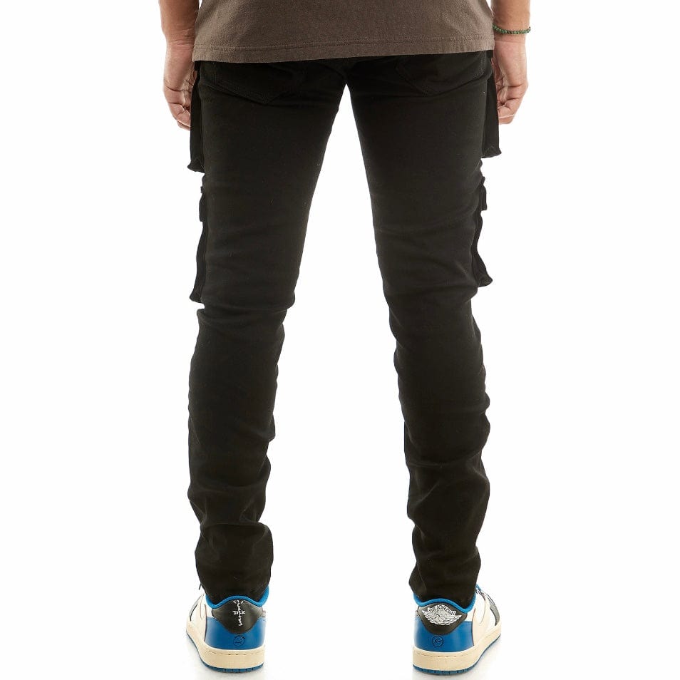 Kdnk Snap Double Cargo Pants (Black) KNB3233
