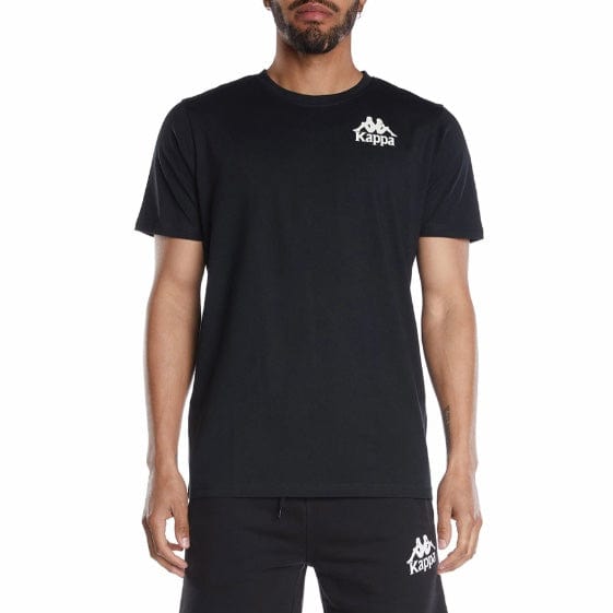 Kappa Authentic Ables T Shirt (Black Smoke) 351B7HW