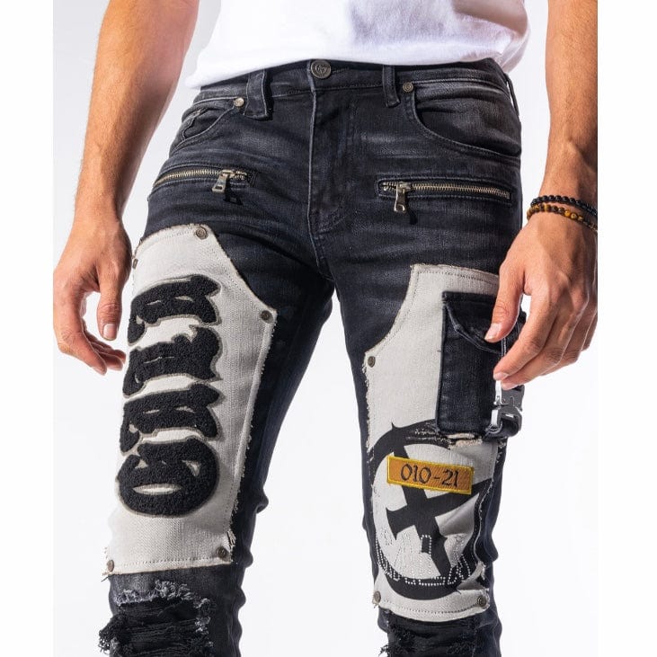 Gala Original Doomsday Denim Jean (Jet Black/Charcoal Combo) GH-21-10