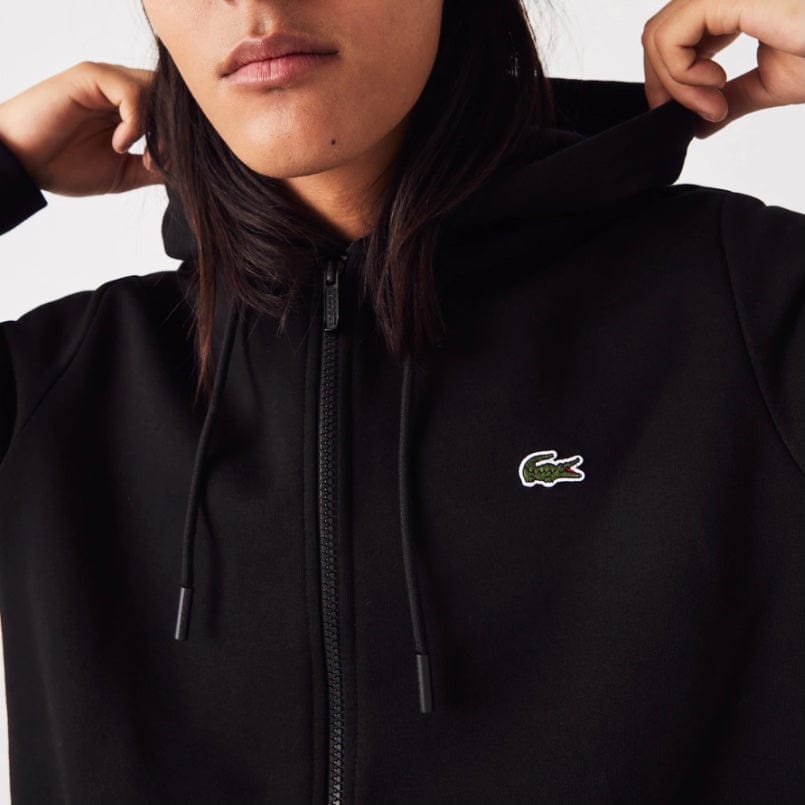 Lacoste Kangaroo Pocket Color-Blocked Hoodie (Black) SH9626-51