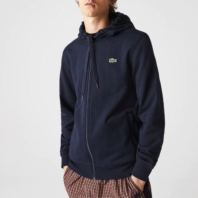 Lacoste Full Zip Hoodie (Navy) SH1551