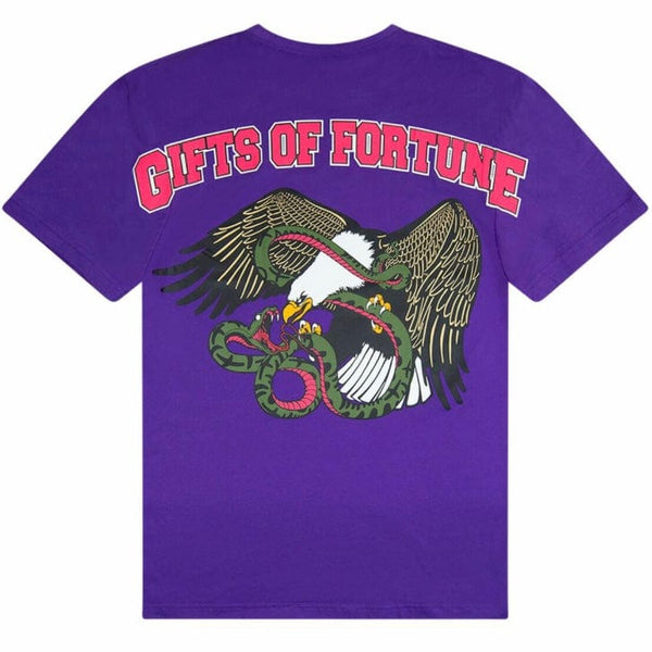 Gift Of Fortune Iron Bird T Shirt (Purple)