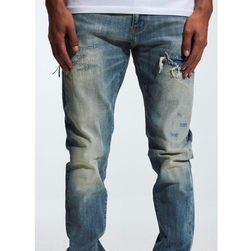 Crysp Atlantic Denim Jean (Sand Stitch) CRYF222-205