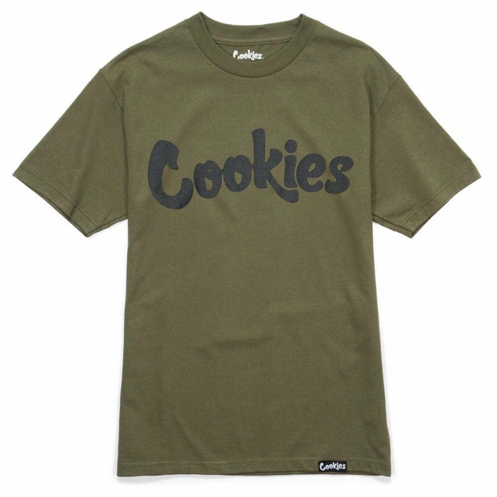 Cookies Original Mint T Shirt (Olive/Black)