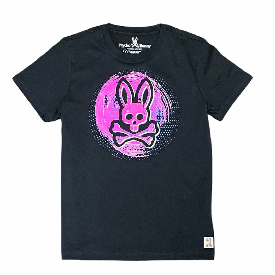 Psycho Bunny Downey T Shirt (Black)