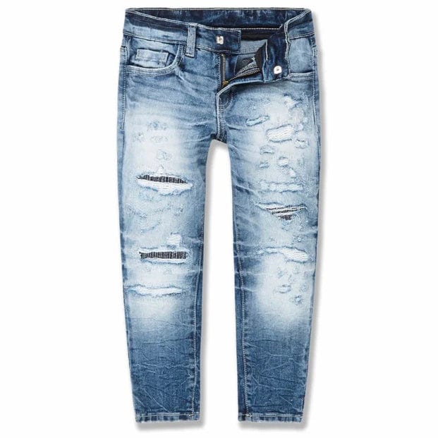 Kids Jordan Craig Bayside Rip & Repair Denim (Aged Wash) JS355RK