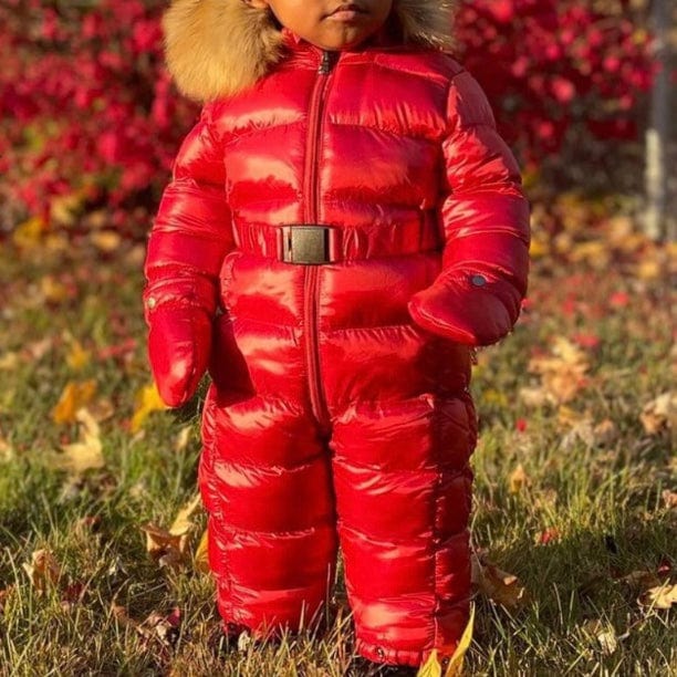 Kids Jordan Craig Astoria Snowsuit (Red) NB900