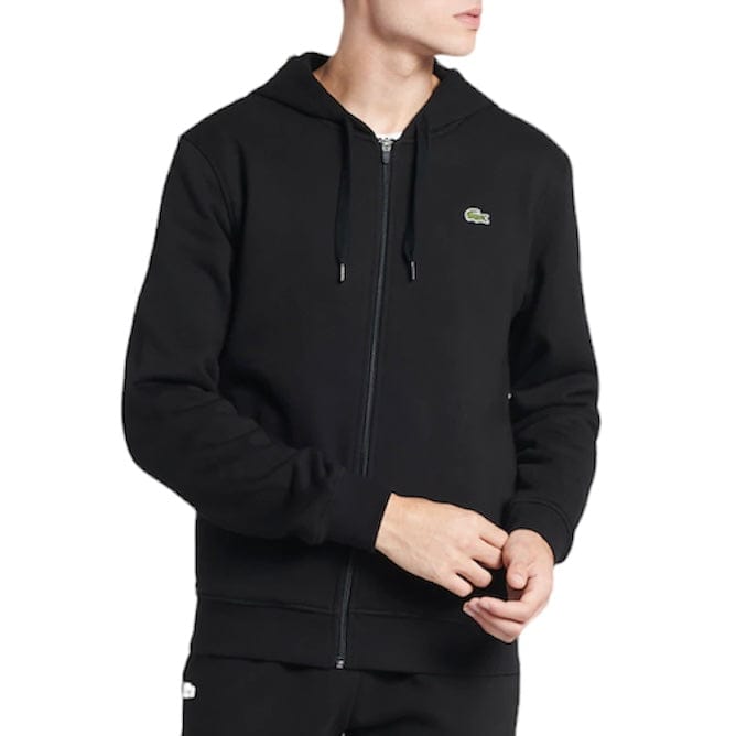 Lacoste Full Zip Hoodie (Black) SH1551