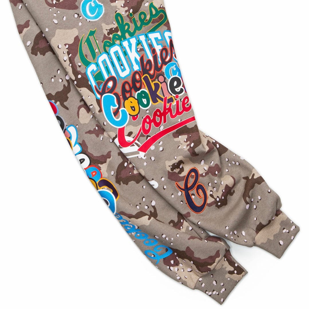 Cookies Infamous Fleece Sweatpants (Desert Camo Brown) 1560B6029