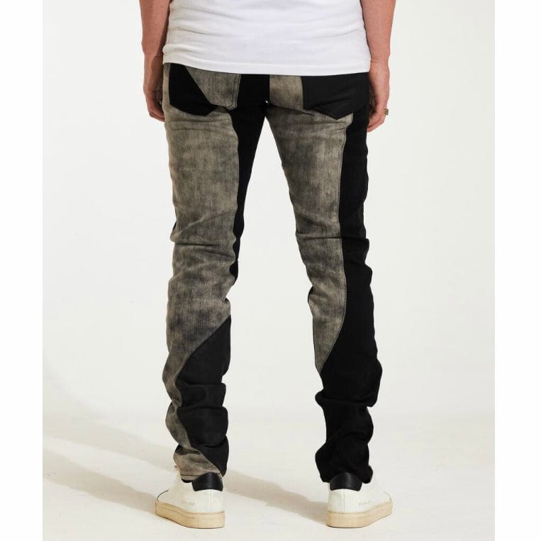 Embellish Notch Denim (Black) EMBH22-208