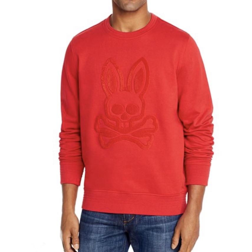 Psycho Bunny Sweatshirt Ellsworth (Red) HL19-B6S787H1FL