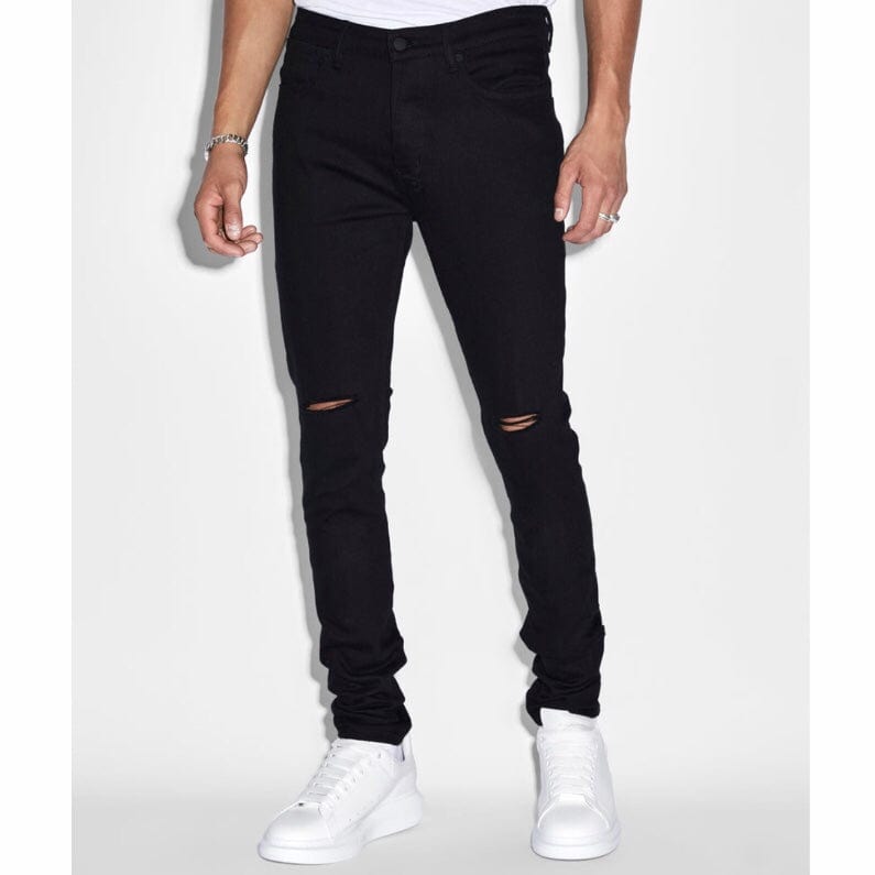 Ksubi Van Winkle Ace Black Slice Jean (Jet Black) 1000065358
