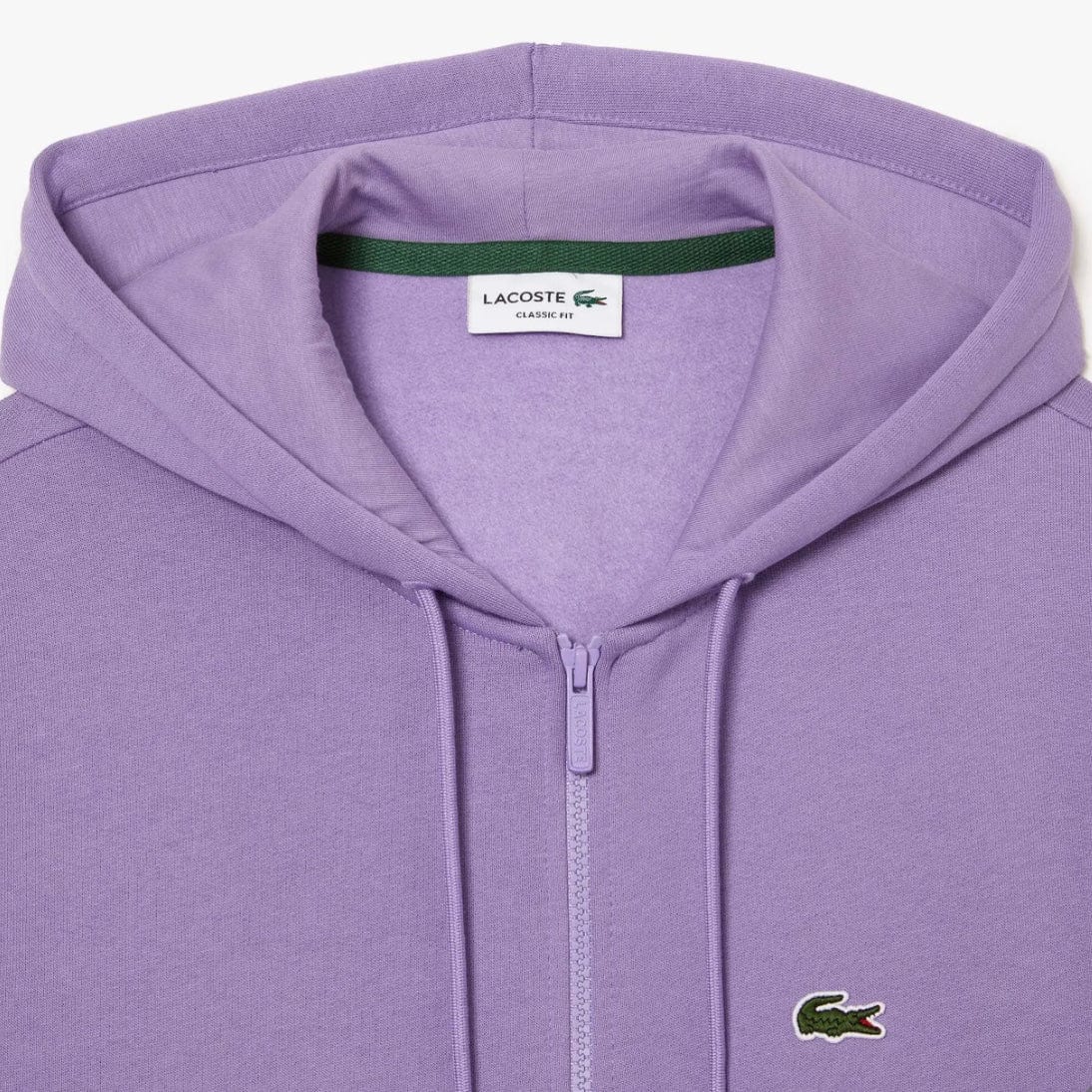 Lacoste Kangaroo Pocket Color-Blocked Hoodie (Purple) SH9626-51
