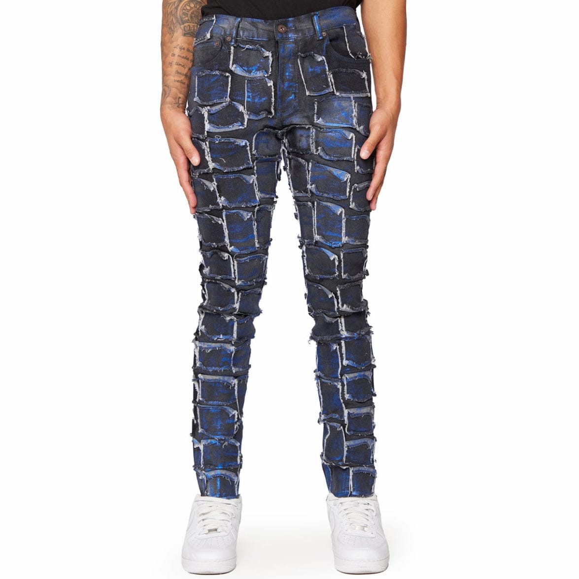 Valabasas Skinny Future Jeans (Royal Waxed) VLBS2237