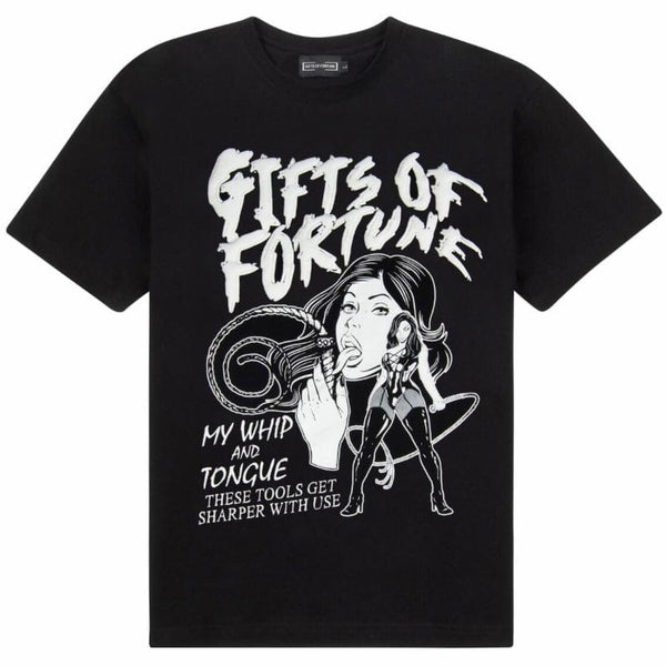 Gift Of Fortune Whip It T Shirt (Black)