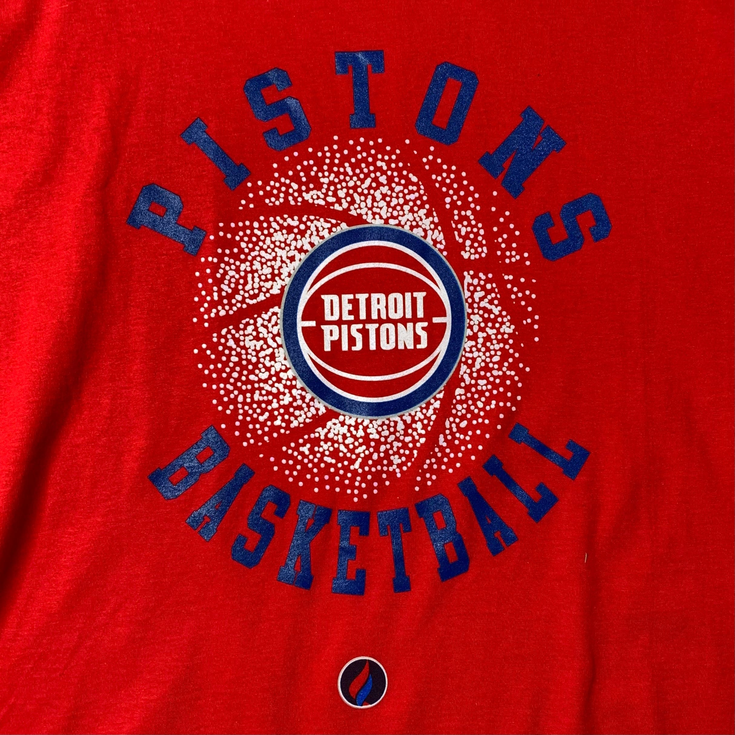 FISLL Piston's Basketball T-Shirt (Red) NBA1244RED